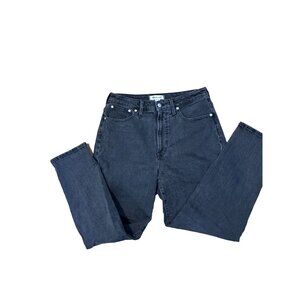 Madewell the curvy perfect vintage black jean size 29 (140)